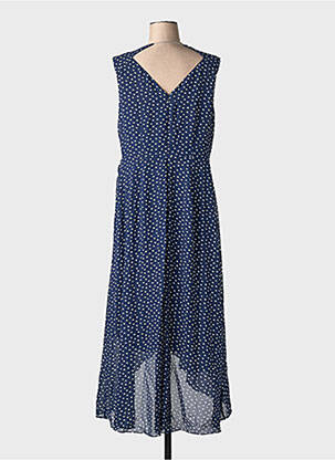 Robe longue sans manche sans manche bleu SHEEGO femme