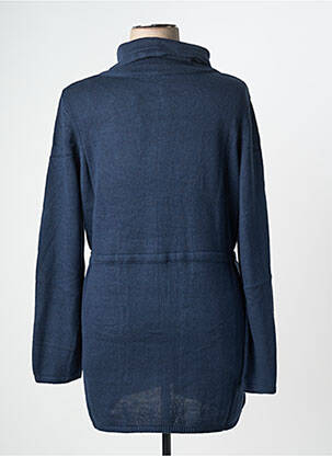Gilet manches longues stretch bleu SHEEGO femme