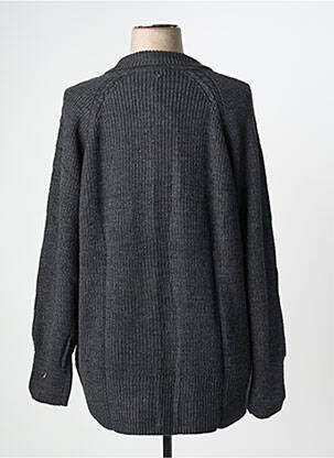 Gilet manches longues stretch gris SHEEGO femme