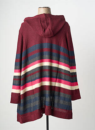 Gilet manches longues coupe cintrée rouge SHEEGO femme