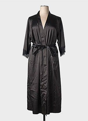 Veste kimono noir SHEEGO femme