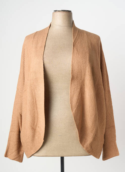Gilet manches longues beige TOM TAILOR femme