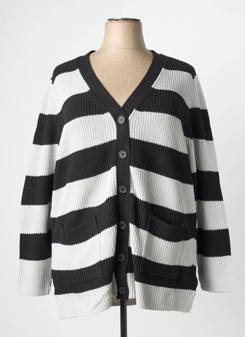 Gilet manches longues noir SHEEGO femme