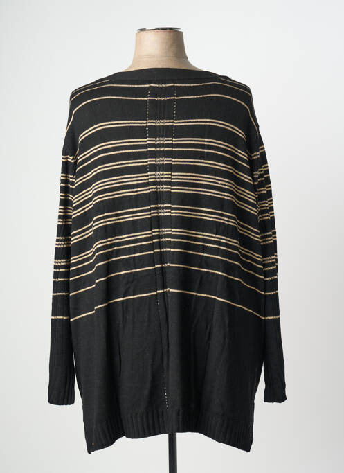 Gilet manches longues noir SHEEGO femme