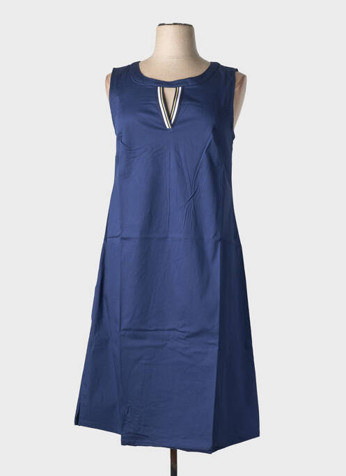 Robe mi-longue bleu SHEEGO femme