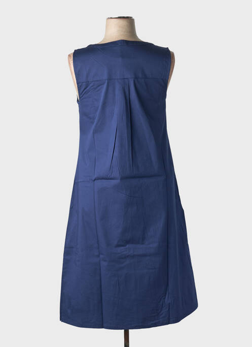 Robe mi-longue bleu SHEEGO femme