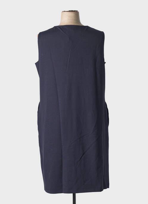 Robe mi-longue bleu TRIANGLE femme