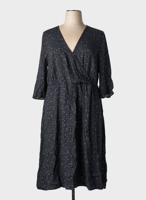 Robe mi-longue noir SHEEGO femme