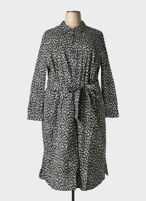 Robe mi-longue noir SHEEGO femme