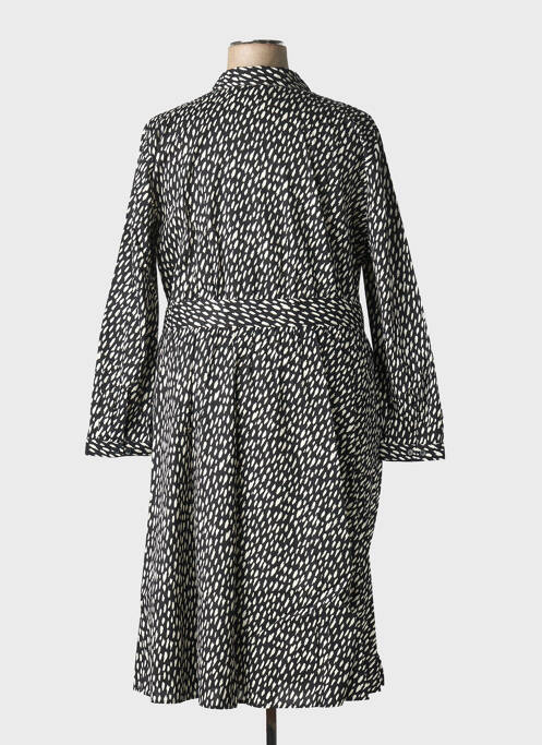 Robe mi-longue noir SHEEGO femme