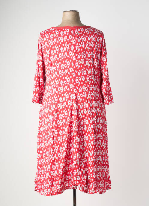 Robe mi-longue rouge SHEEGO femme