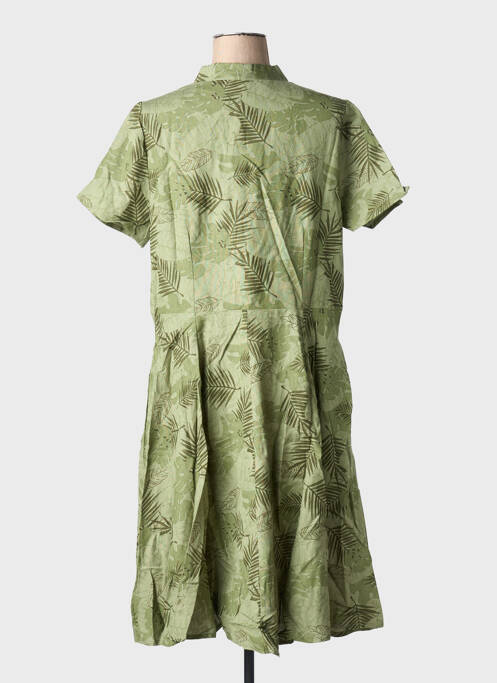 Robe mi-longue vert SHEEGO femme