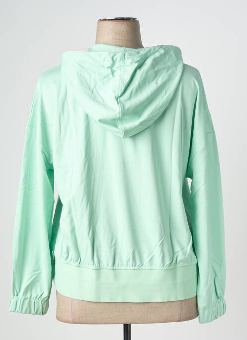 Sweat-shirt à capuche vert SHEEGO femme