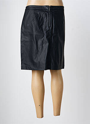 Jupe mi-longue coupe droite noir GARCIA femme