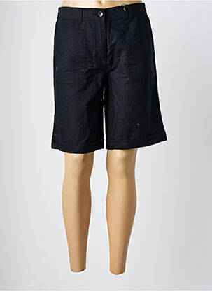 Bermuda taille élastique noir OLSEN homme