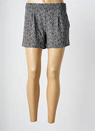 Short coupe droite noir LPB femme