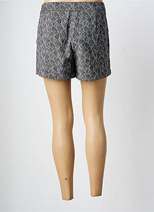 Short coupe droite noir LPB femme