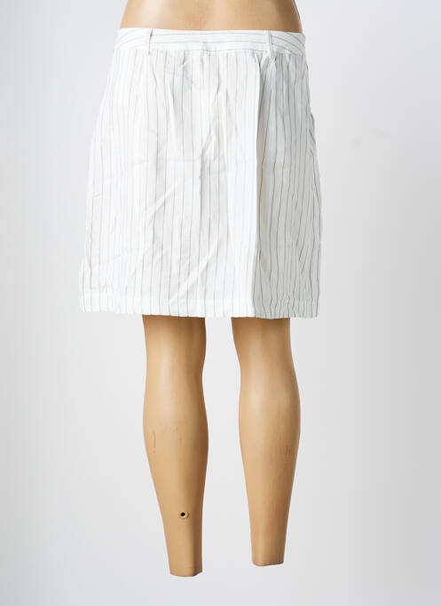 Jupe courte blanc SYSTEMACTION femme