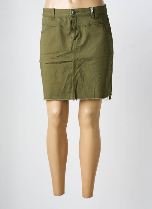 Jupe courte vert LPB femme