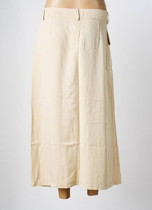 Jupe longue beige SYSTEMACTION femme