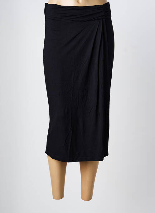 Jupe longue noir SYSTEMACTION femme