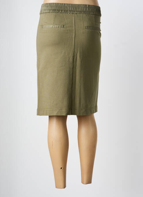 Jupe mi-longue vert OLSEN femme