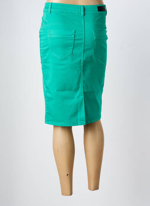 Jupe mi-longue vert OLSEN femme
