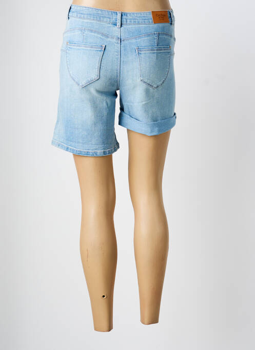 Short bleu C'EST BEAU LA VIE femme