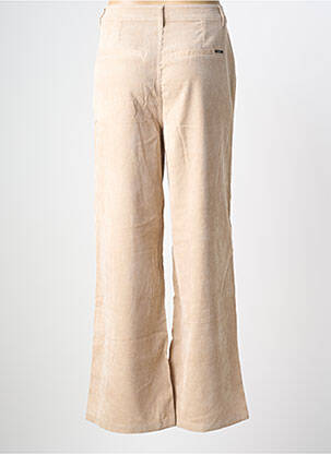 Pantalon flare stretch taille normale beige GARCIA femme