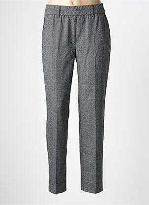 Pantalon slim taille élastique taille normale gris JENSEN femme
