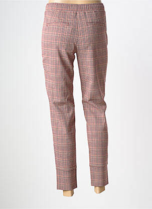 Pantalon 7/8 stretch taille normale rouge OLSEN femme