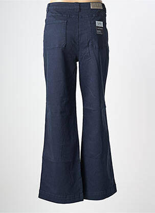 Pantalon flare stretch taille normale bleu LES P'TITES BOMBES femme