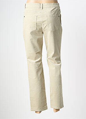 Pantalon 7/8 stretch taille normale vert OLSEN femme