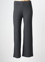 Pantalon flare stretch taille normale gris SYSTEMACTION femme