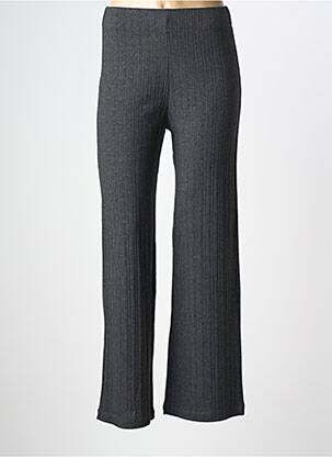 Pantalon flare stretch taille normale gris SYSTEMACTION femme
