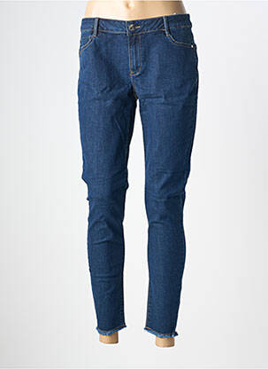 Jeans skinny tissage brut taille normale bleu LES P'TITES BOMBES femme