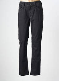 Jeans coupe slim stretch taille normale noir GARCOA femme
