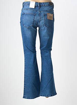 Jean coupe flare stretch taille basse bleu GARCIA femme