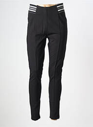 Legging tissage jersey taille normale noir CISO femme