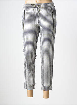 Pantalon 7/8 stretch taille normale vert OLSEN femme