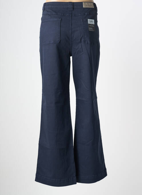 Pantalon flare stretch taille normale bleu LES P'TITES BOMBES femme