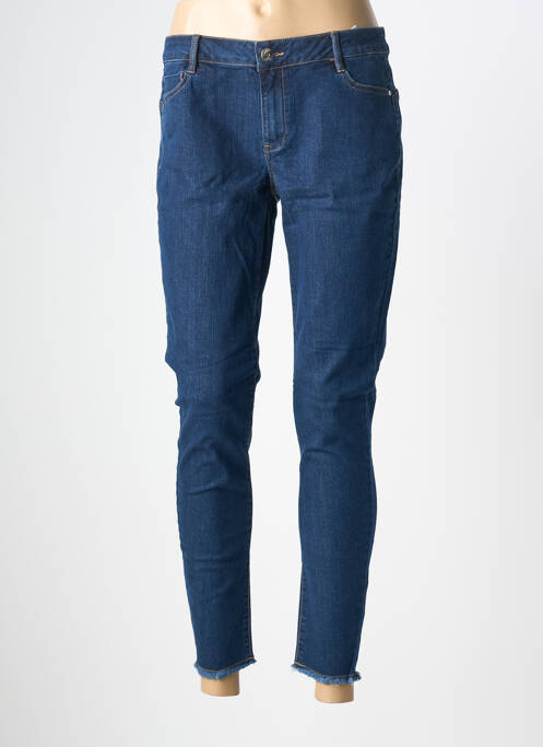 Jeans skinny tissage brut taille normale bleu LES P'TITES BOMBES femme