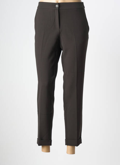 Pantalon 7/8 marron PAZ TORRAS femme