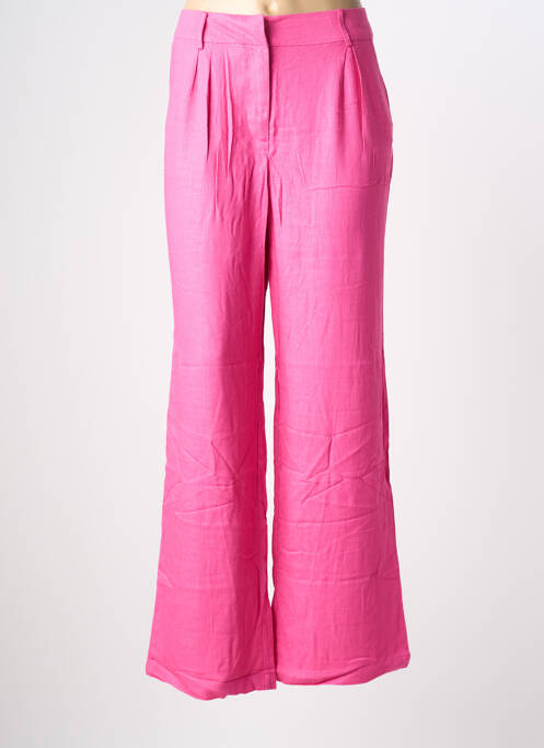 Pantalon large rose LES P'TITES BOMBES femme