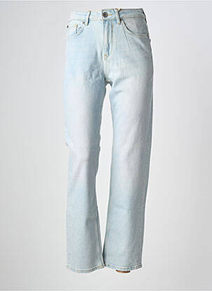 Jeans coupe droite taille haute taille haute bleu GARCIA femme
