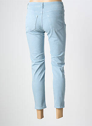 Jeans coupe slim stretch taille haute bleu JENSEN femme