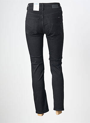 Jeans coupe slim stretch taille haute noir GARCIA femme