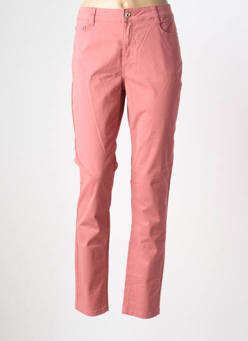 Jeans coupe slim taille normale taille normale rose LES P'TITES BOMBES femme