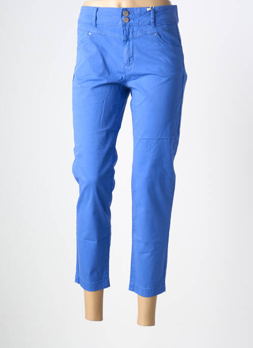 Pantalon 7/8 bleu C'EST BEAU LA VIE femme