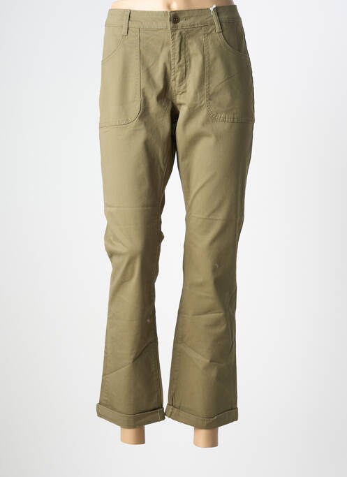 Pantalon droit vert LES P'TITES BOMBES fille